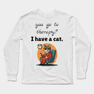 Cat lover design for all cat lovers Long Sleeve T-Shirt